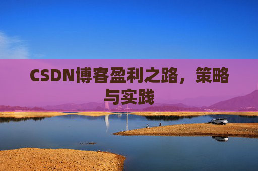 CSDN博客盈利之路，策略与实践